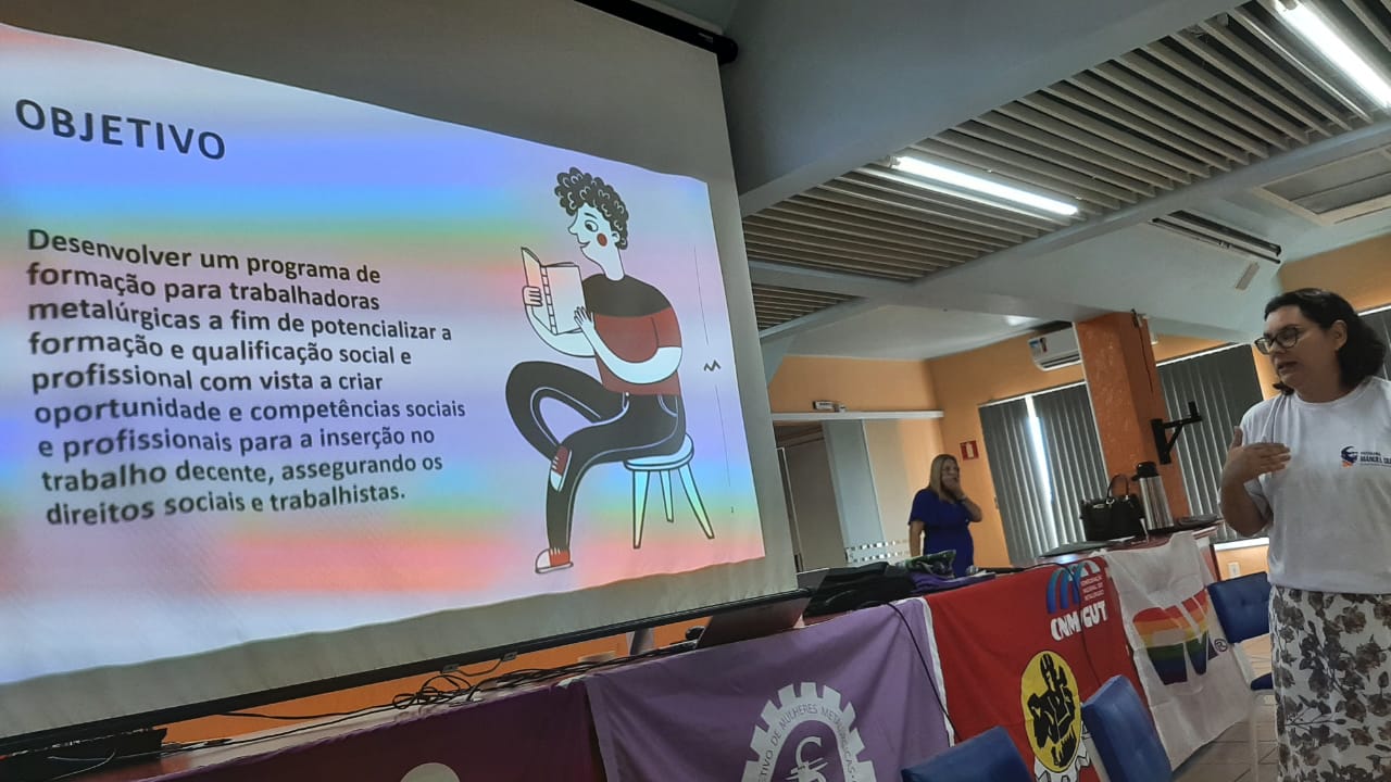 Metalúrgicas da FTM-RS iniciam formação viabilizada pelo Integrar