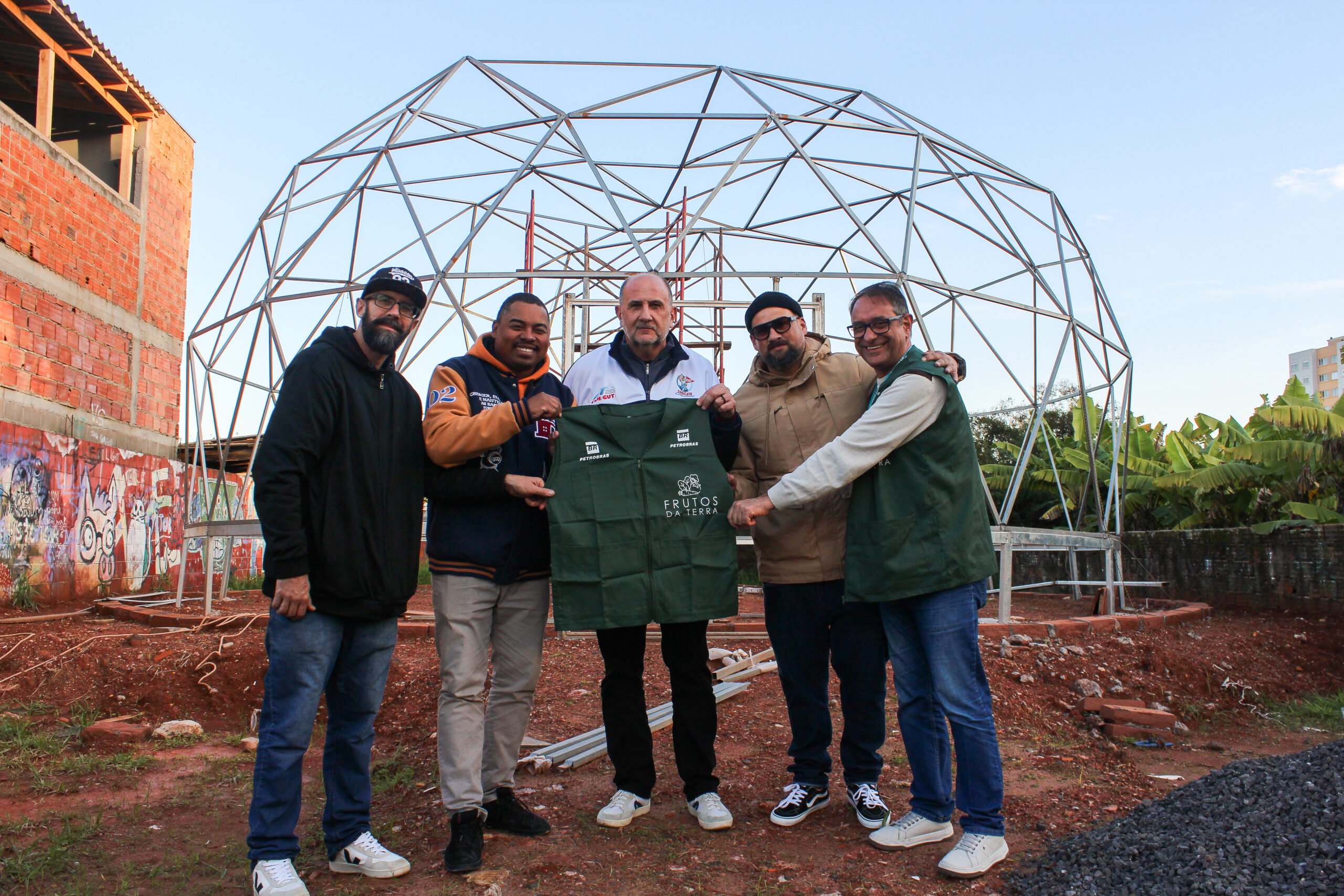 CASA DA CULTURA HIP HOP DE ESTEIO INAUGURA HORTA ESCOLA GEODÉSICA NESTE SÁBADO (30)